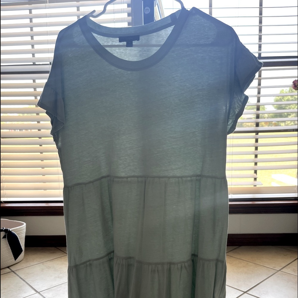 J. Crew Light Green Mini Dress